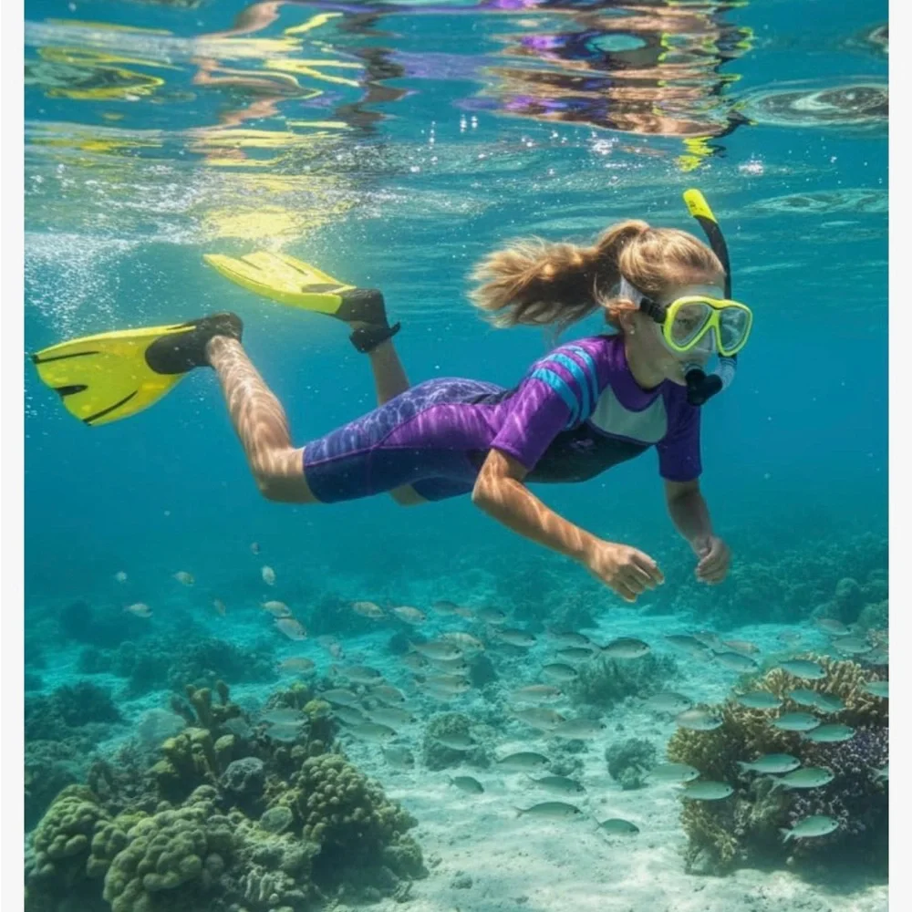GOGO Kids Neoprene Swim Wetsuit - Picture 5 of 10